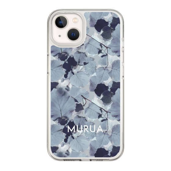 Slim Protection Case［ MURUA - Art print - Gray ］