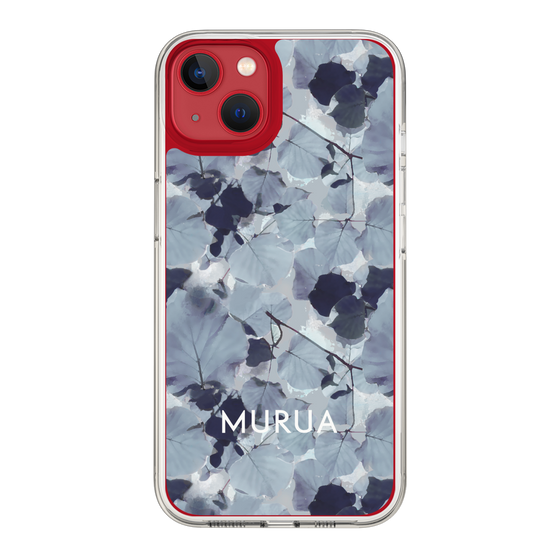 Slim Protection Case［ MURUA - Print - Gray ］