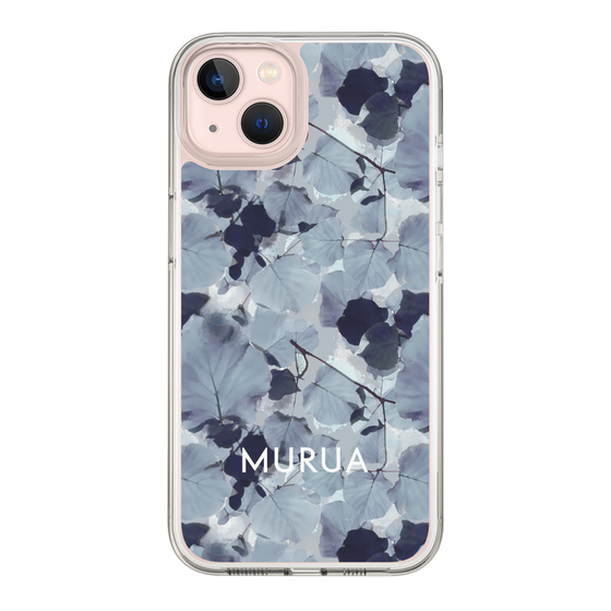 Slim Protection Case［ MURUA - Print - Gray ］