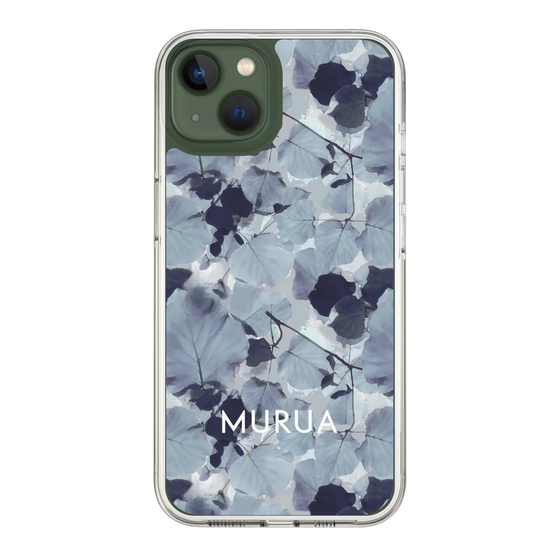 Slim Protection Case［ MURUA - Print - Gray ］