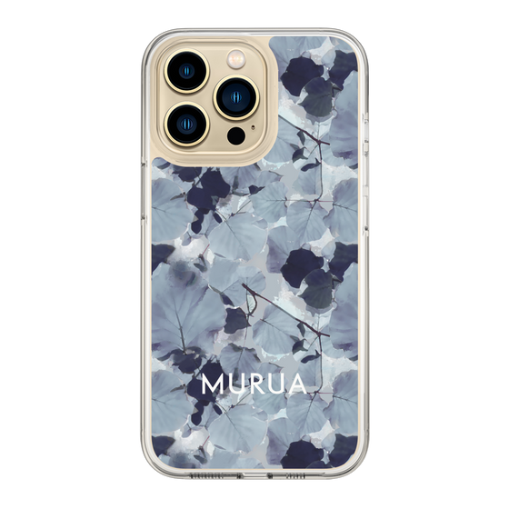 Slim Protection Case［ MURUA - Art print - Gray ］