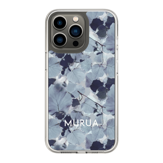 Slim Protection Case［ MURUA - Print - Gray ］
