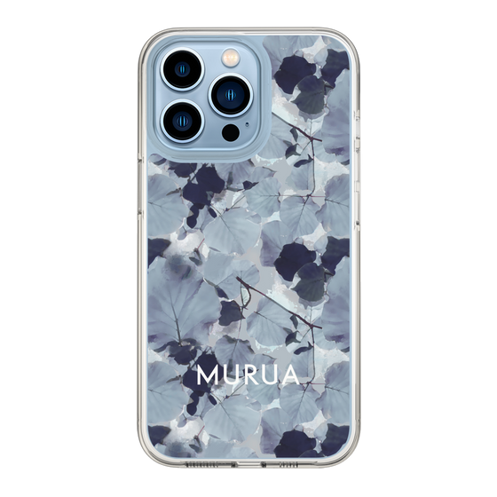 Slim Protection Case［ MURUA - Print - Gray ］