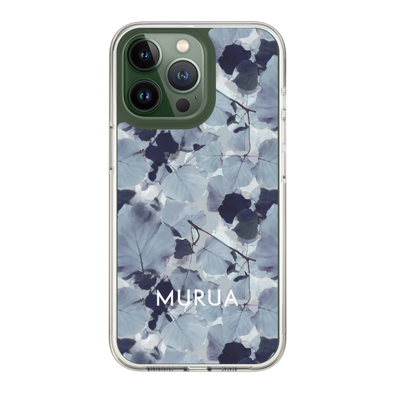 Slim Protection Case［ MURUA - Print - Gray ］
