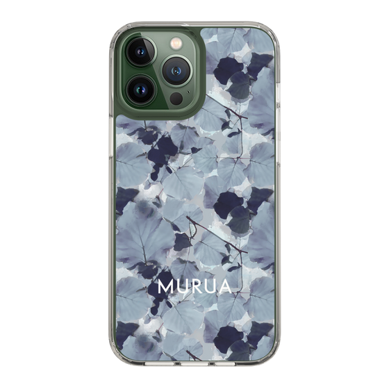 Slim Protection Case［ MURUA - Art print - Gray ］