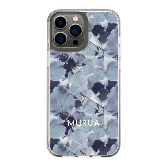 Slim Protection Case［ MURUA - Print - Gray ］