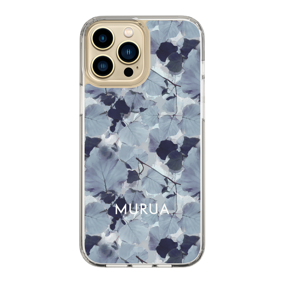 Slim Protection Case［ MURUA - Print - Gray ］