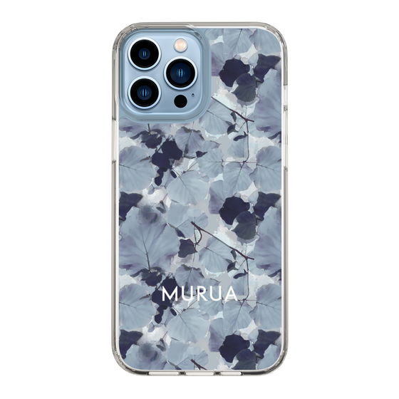 Slim Protection Case［ MURUA - Print - Gray ］