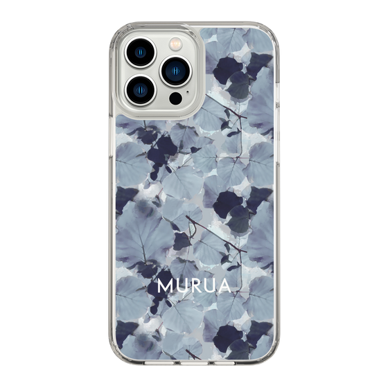 Slim Protection Case［ MURUA - Print - Gray ］
