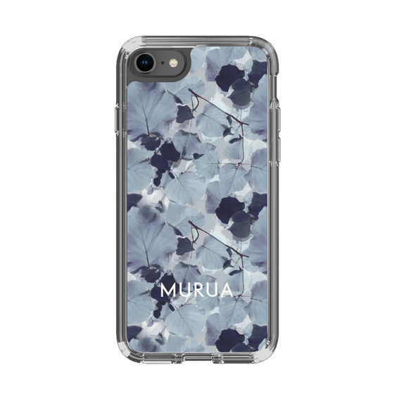 Slim Protection Case［ MURUA - Art print - Gray ］