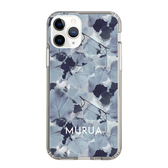Slim Protection Case［ MURUA - Print - Gray ］