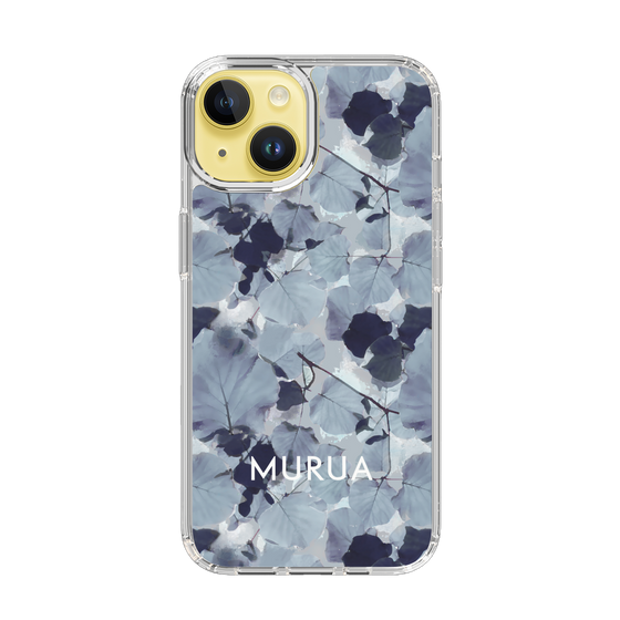 Slim Protection Case［ MURUA - Print - Gray ］