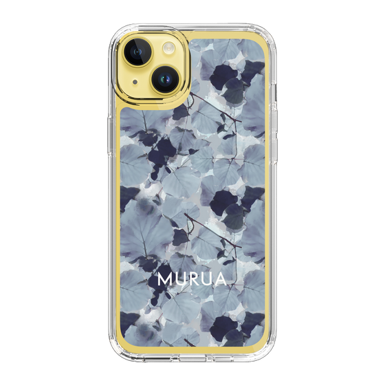 Slim Protection Case［ MURUA - Print - Gray ］