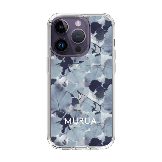 Slim Protection Case［ MURUA - Print - Gray ］