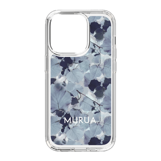 Slim Protection Case［ MURUA - Print - Gray ］