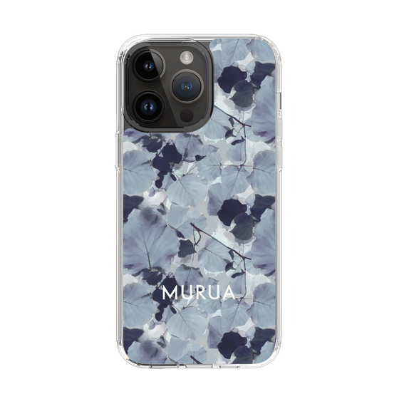 Slim Protection Case［ MURUA - Art print - Gray ］
