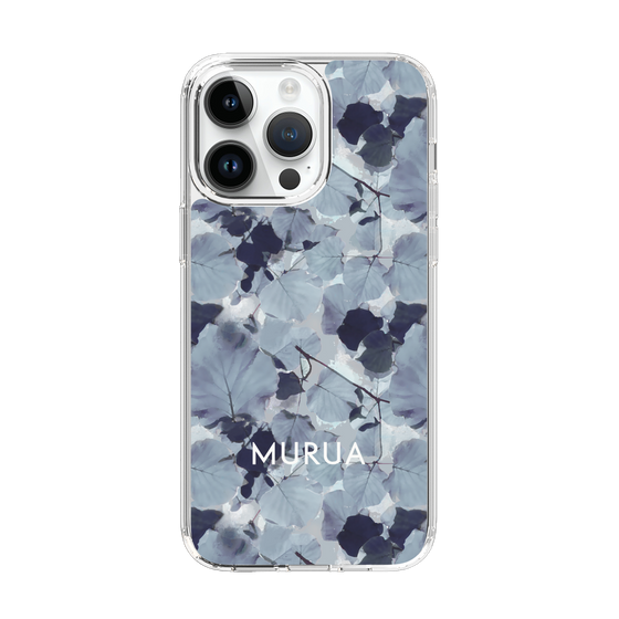 Slim Protection Case［ MURUA - Print - Gray ］