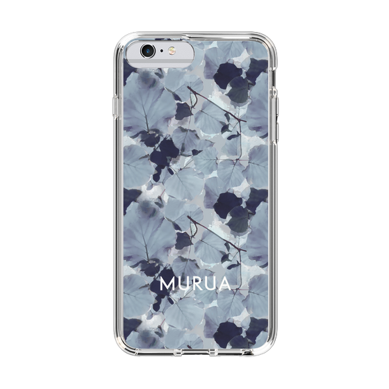 Slim Protection Case［ MURUA - Print - Gray ］