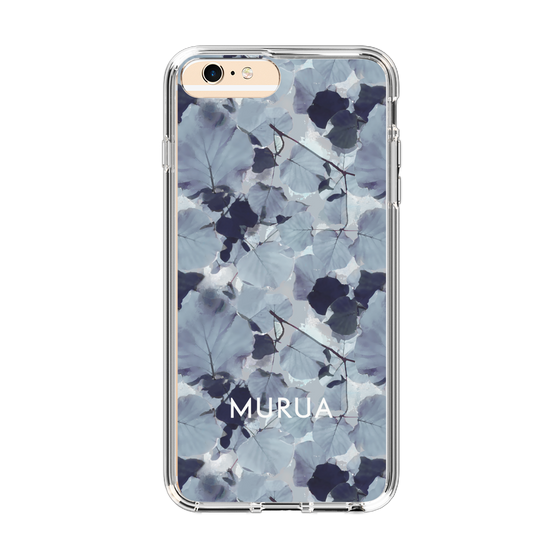 Slim Protection Case［ MURUA - Print - Gray ］
