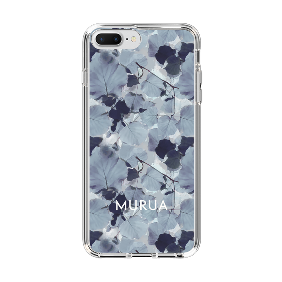 Slim Protection Case［ MURUA - Art print - Gray ］