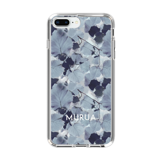 Slim Protection Case［ MURUA - Art print - Gray ］
