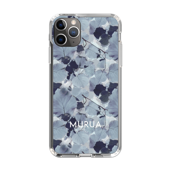 Slim Protection Case［ MURUA - Print - Gray ］