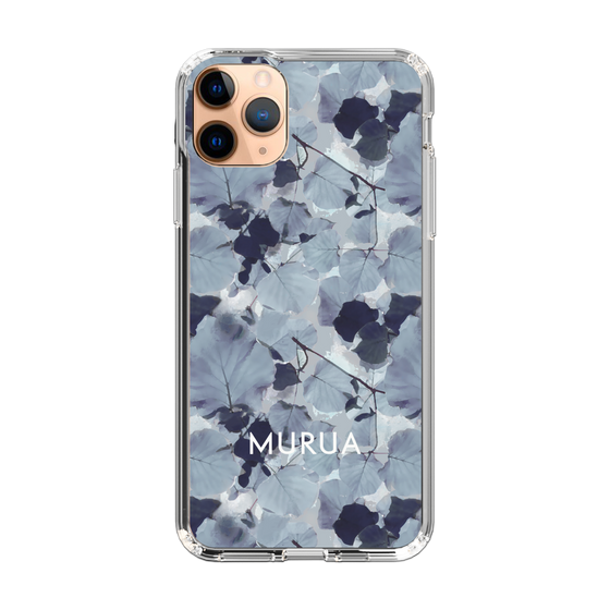 Slim Protection Case［ MURUA - Print - Gray ］