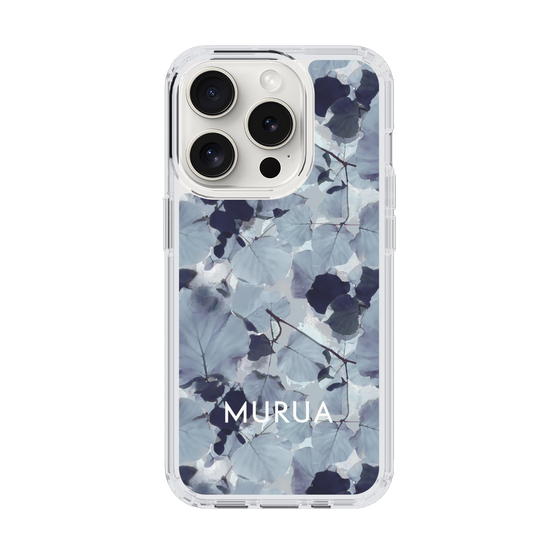 Slim Protection Case［ MURUA - Art print - Gray ］