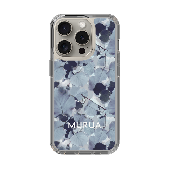 Slim Protection Case［ MURUA - Art print - Gray ］