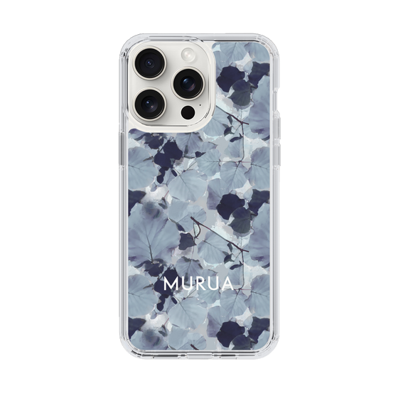 Slim Protection Case［ MURUA - Art print - Gray ］