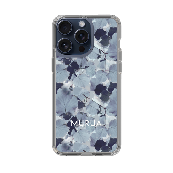 Slim Protection Case［ MURUA - Art print - Gray ］