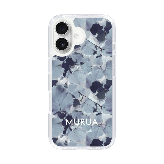 Slim Protection Case［ MURUA - Art print - Gray ］