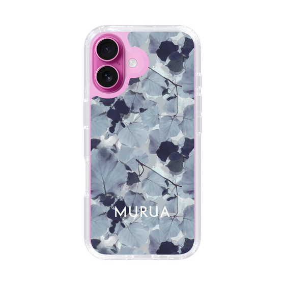 Slim Protection Case［ MURUA - Art print - Gray ］
