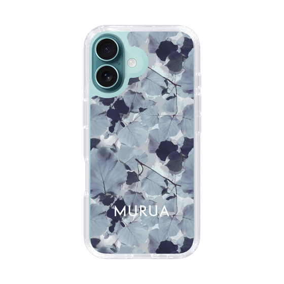 Slim Protection Case［ MURUA - Art print - Gray ］