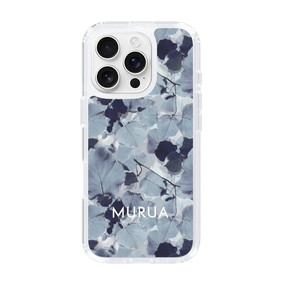 Slim Protection Case［ MURUA - Art print - Gray ］