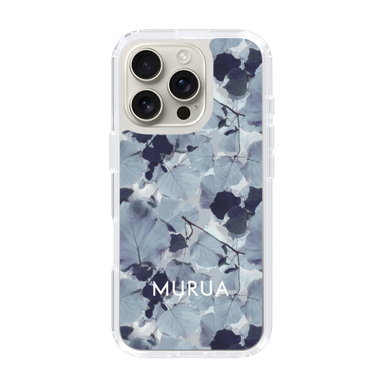 Slim Protection Case［ MURUA - Art print - Gray ］