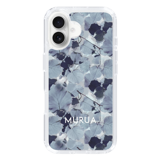Slim Protection Case［ MURUA - Art print - Gray ］