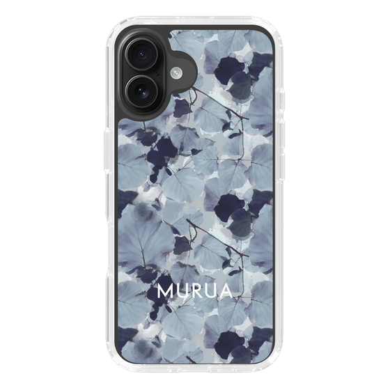 Slim Protection Case［ MURUA - Art print - Gray ］