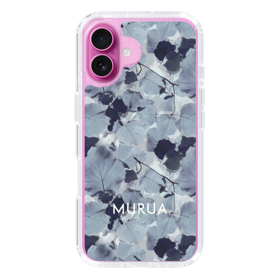 Slim Protection Case［ MURUA - Art print - Gray ］