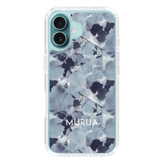 Slim Protection Case［ MURUA - Art print - Gray ］