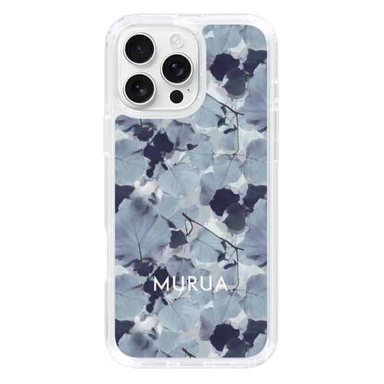 Slim Protection Case［ MURUA - Art print - Gray ］