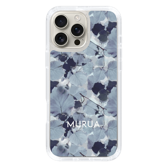 Slim Protection Case［ MURUA - Art print - Gray ］