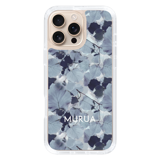 Slim Protection Case［ MURUA - Art print - Gray ］