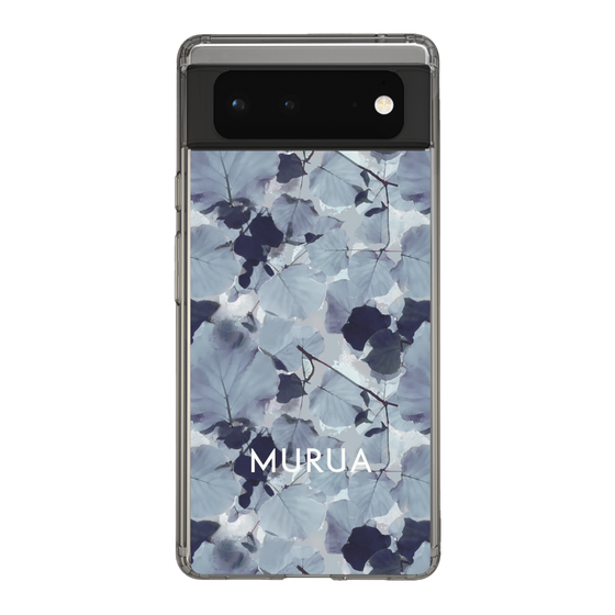 Slim Protection Case［ MURUA - Print - Gray ］