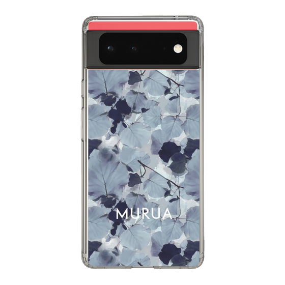 Slim Protection Case［ MURUA - Print - Gray ］
