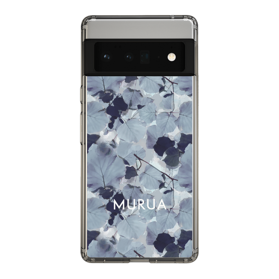 Slim Protection Case［ MURUA - Art print - Gray ］
