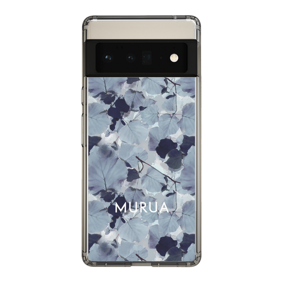 Slim Protection Case［ MURUA - Print - Gray ］