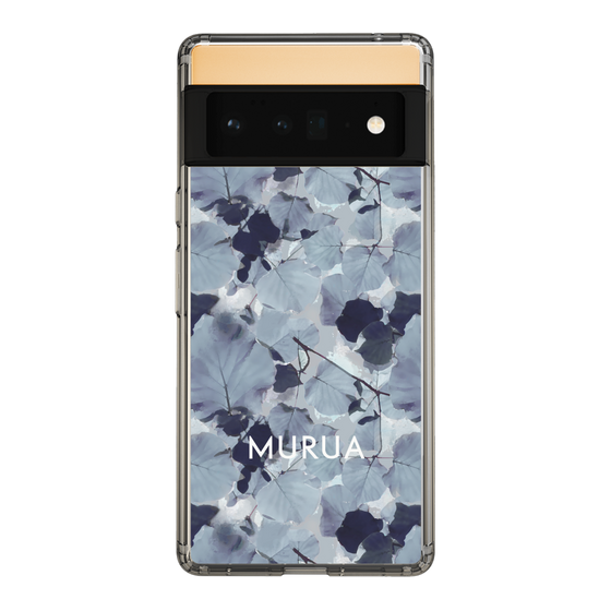 Slim Protection Case［ MURUA - Print - Gray ］
