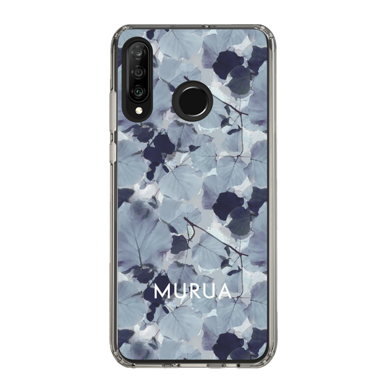 Slim Protection Case［ MURUA - Art print - Gray ］