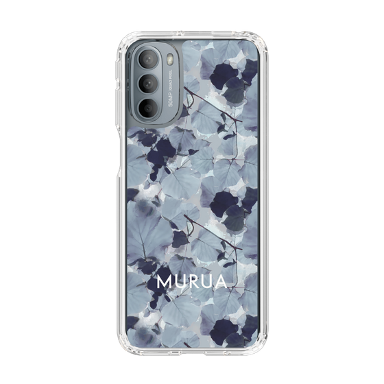 Slim Protection Case［ MURUA - Print - Gray ］